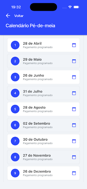 Pé de Meia como consultar Guia Screenshot 1