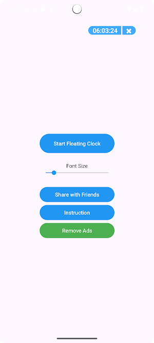 FloatingClock Screenshot 1