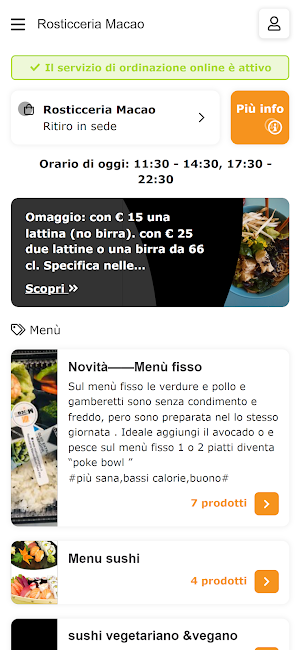 Rosticceria Macao Genova Screenshot 1