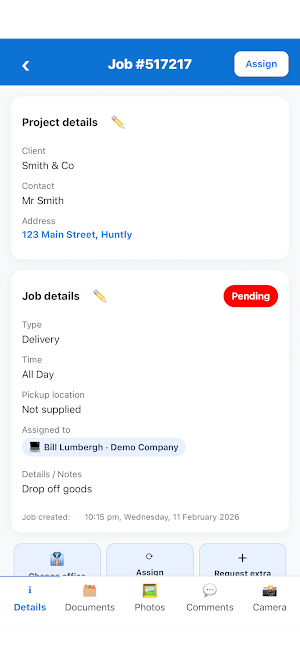 Smartjobs App Screenshot 1