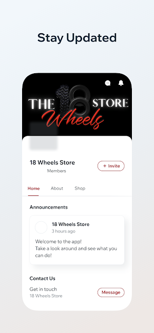 18 Wheels Store Screenshot 0
