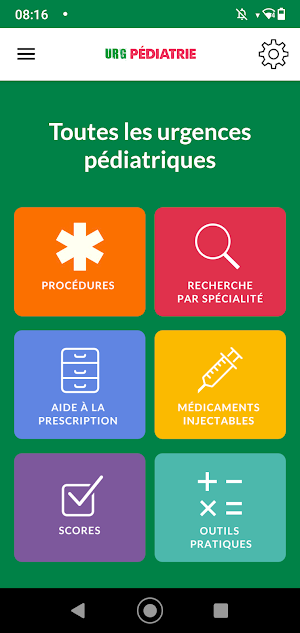 URG' Pédiatrie Screenshot 1