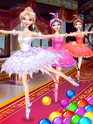 Pretty Ballerina Bubble Screenshot 0