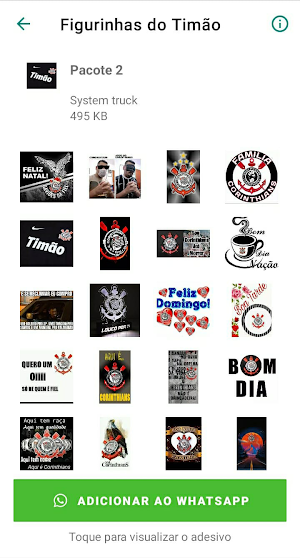 Figurinhas do Corinthians Screenshot 3