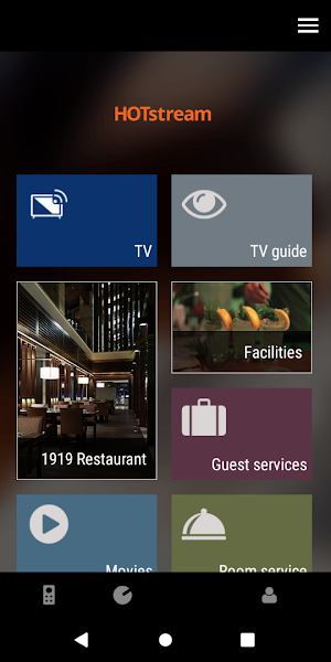 MCOMS HOTstream Mobile App Screenshot 0