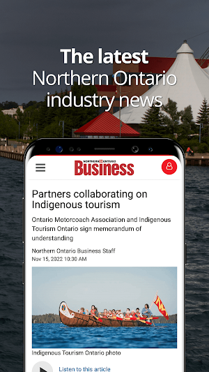 Northern Ontario Business Screenshot 0