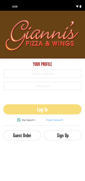 Gianni's Pizza & Wings Screenshot 0