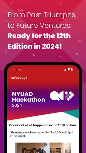 NYUAD Hackathon 2024 Screenshot 0