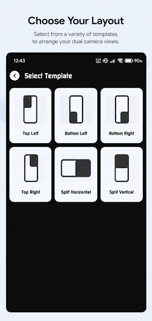 Dual Camera: Front & Back Screenshot 2