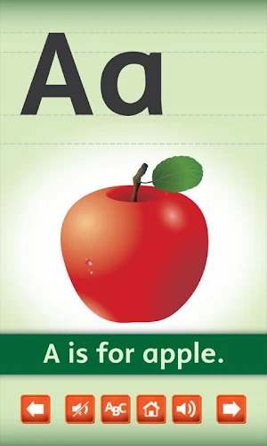 A To Z Alphabet Flash Cards Screenshot 1