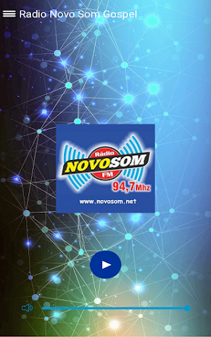 Rádio Novo Som Gospel Screenshot 1