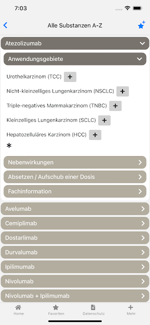 Immunonkologie onkowissen Screenshot 3