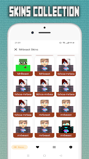 MrBeast Gaming Skins Screenshot 1