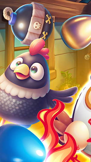 Chicken Drop&Road Screenshot 0