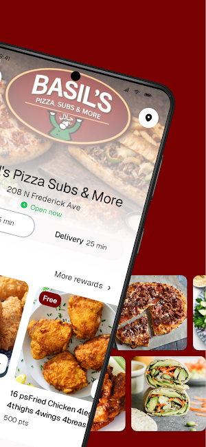 Basil's Pizza Subs & More Screenshot 1