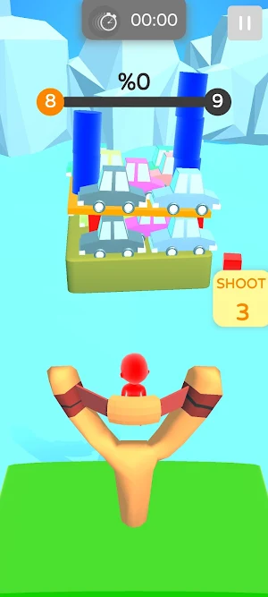 Slingshot Man: Shooting range Screenshot 1