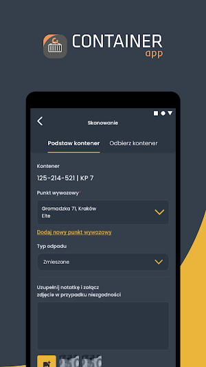CONTAINERapp Screenshot 3