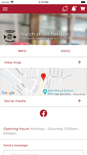 Church Street Fish Bar Screenshot 2