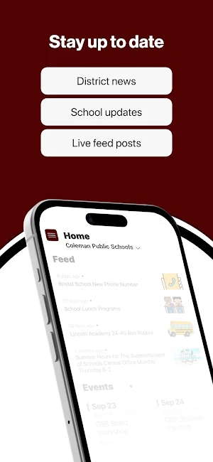 Coleman Public Schools Screenshot 2