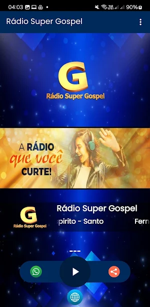 Rádio Super Gospel Screenshot 1