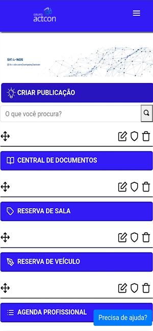 Actcon Intranet Screenshot 3