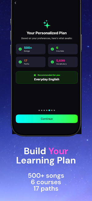 Songlyo: Learn English Songs Screenshot 1
