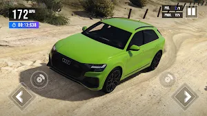 Drive Audi RS Q8 Off-Road Game Screenshot 0