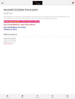 Esann Thai Restaurant Screenshot 3