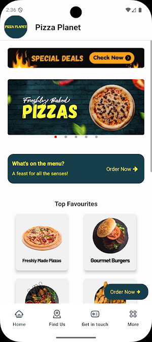 Pizza Planet Takeaway Screenshot 0