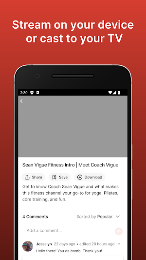 Sean Vigue Fitness Screenshot 2
