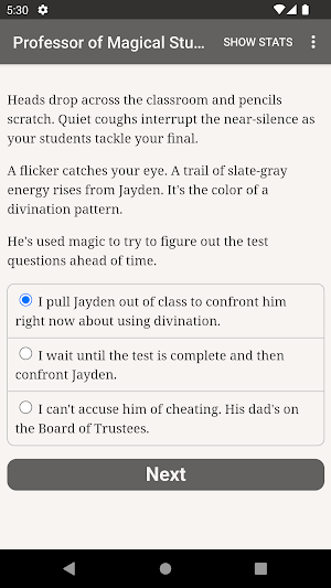 Professor of Magical Studies Screenshot 2