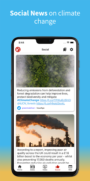 Climate Change News Screenshot 1