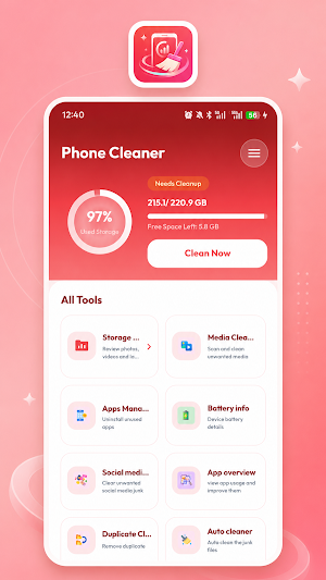Aurevion Phone Cleaner Screenshot 0