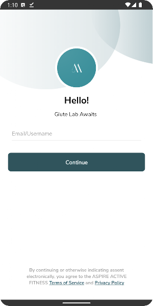 ASPIRE ACTIVE FITNESS Screenshot 1