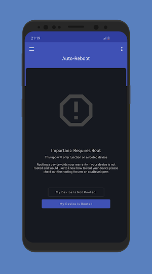 Auto- Reboot/Restart [ROOT] Screenshot 2
