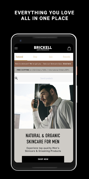 Brickell Men's Products Screenshot 1