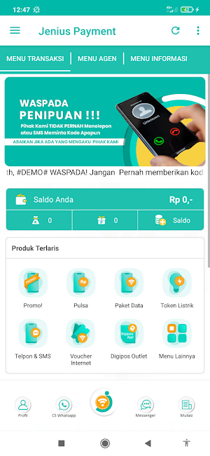 Jenius Payment Screenshot 1