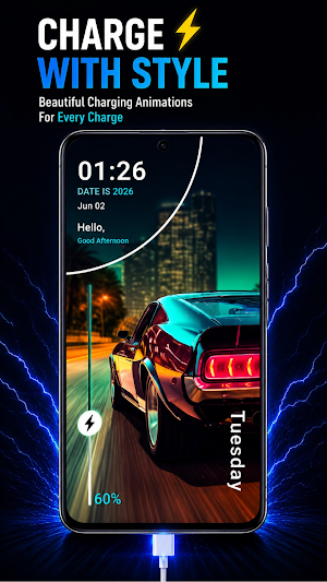 Battery Charging Animation Screenshot 1