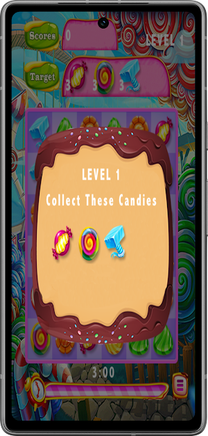 Candy Jelly Swap Puzzle Quest Screenshot 0