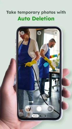 Auto Delete Photo Camera Screenshot 1