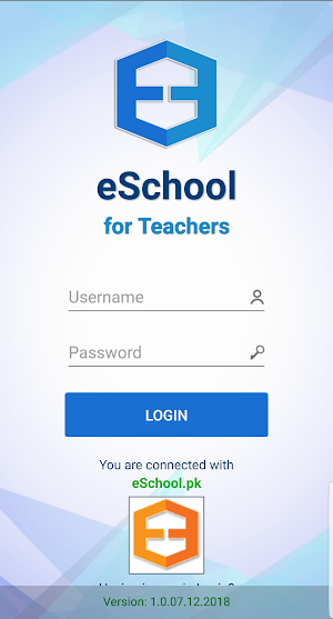 eSchool for Teachers Screenshot 0