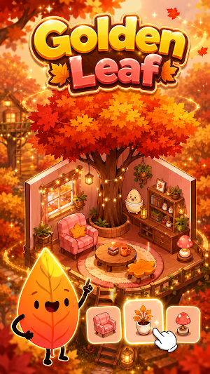 Golden Leaf Decor Screenshot 0