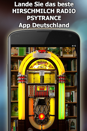 HIRSCHMILCH RADIO PSYTRANCE Kostenlos Deutschland Screenshot 0
