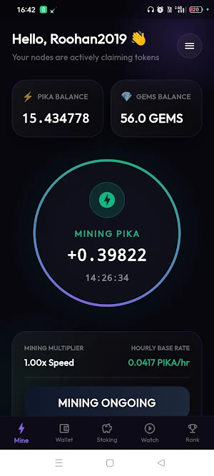 Pika Network Screenshot 3
