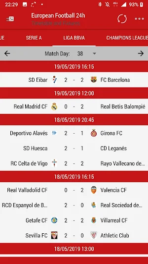 European Football 24h Screenshot 2
