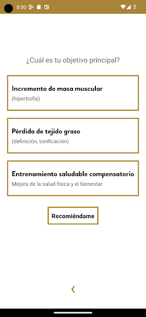 Golden Training Screenshot 1