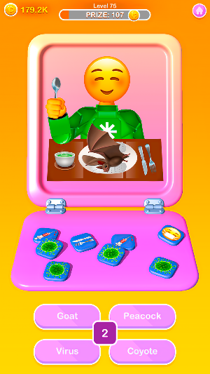 Emoji Quiz 3D Screenshot 1