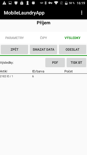 MobileLaundryAppA11++ Screenshot 0