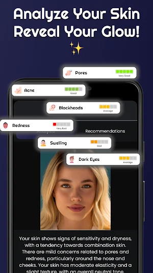 GlowPro: AI Skin Analysis Screenshot 2