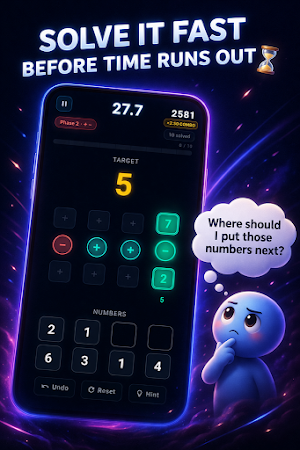 MathDrop – Quick Brain Math Screenshot 1